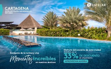 PROMO ESTELAR “33%OFF” ESTELAR Playa Manzanillo Hotel Cartagena de Indias